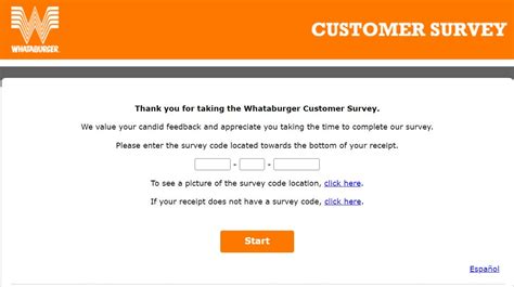 www.whataburgervisit.com survey|Whataburger Customer Survey